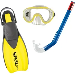 # Seac Schnorchelset Sprint Tris JR - Gelb - Gr: 32-35 (XXS/XS) - Abverkauf