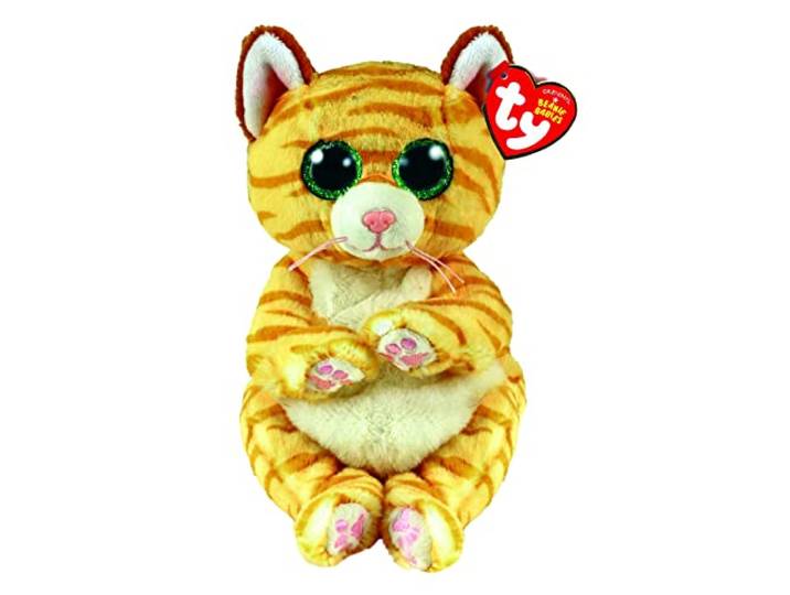 TY - Beanie Baby Streepjes Kat Mango - 15 CM