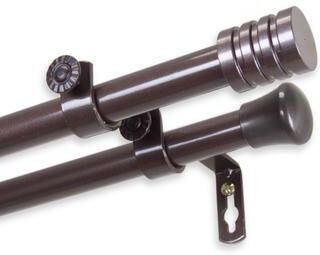 InStyleDesign Don Adjustable Double Curtain Rod