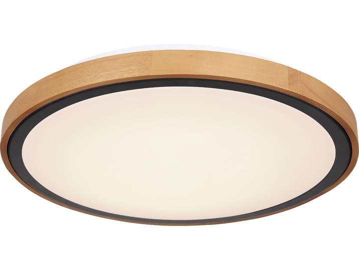 Globo Lighting Plafonnier métal noir mat\, LED