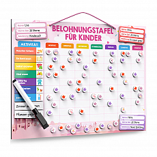 Edubini Belohnungstafel für Kinder - Prinzessinnen Edition - deutsch 301432