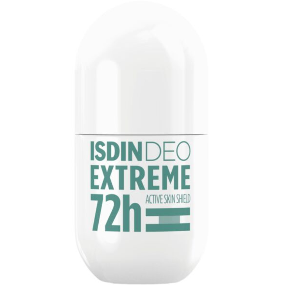 Isdin DEO Extreme Roll-On Alcohol-free Antiperspirant Deodorant for Excessive Sweating 50mL