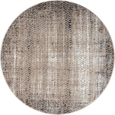 MDA Rugs Kimberly Collection Brown Abstract Area Rug