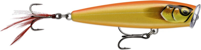 Rapala Skitter Pop Elite-9,5cm-Gilded Gold Orange (Gdgo)