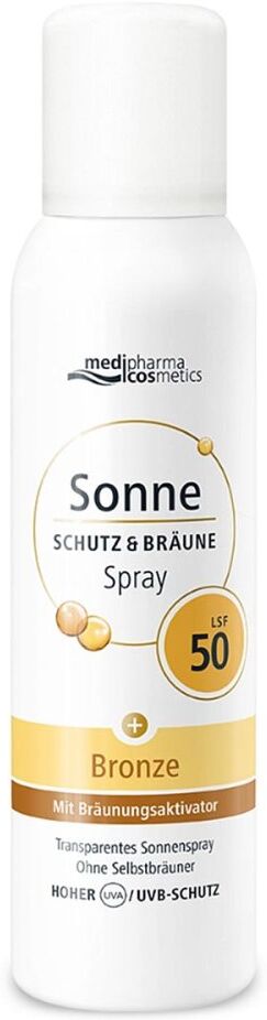 medipharma cosmetics Sonne Schutz & Bräune LSF 50 Aerosol-Spray 150ml