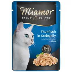 Miamor Feine Filets Thunfisch in Krebsjelly 24x100 g