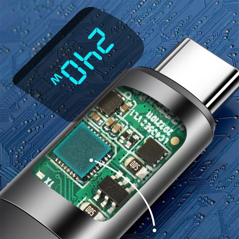 INF USB-C-zu-USB-C-Kabel: 240 W, 480 Mbit/s Datenübertragung 2 m