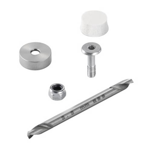 Weidmüller SD FIXING SET Befestigungsset Edelstahl Silber (L x B x H) 25 x 80 x 80mm 1St.