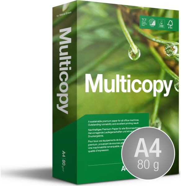 Multicopy Original Kopipapir A4/80g/500ark