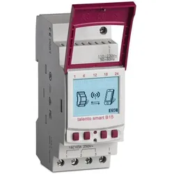 Marantec Wochenzeitschaltuhr 1-Kanal Bluetooth 230 V IP20 Hutschienen-Montage, Vorgänger: 163981