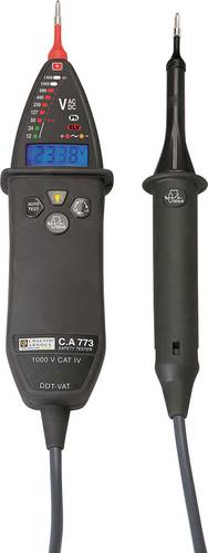 Chauvin Arnoux C.A 773 Zweipoliger Spannungsprüfer CAT IV 1000V Akustik, LED
