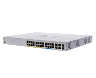 Cisco CBS350 Managed Layer 3 Gigabit Ethernet PoE Switch voor Rackmontage 1U