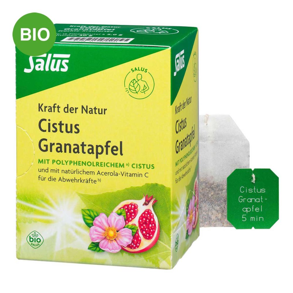 SALUS Pharma GmbH Salus Cistus Granatapfel – Bio-Kräutertee für genussvolle Moment 07583950