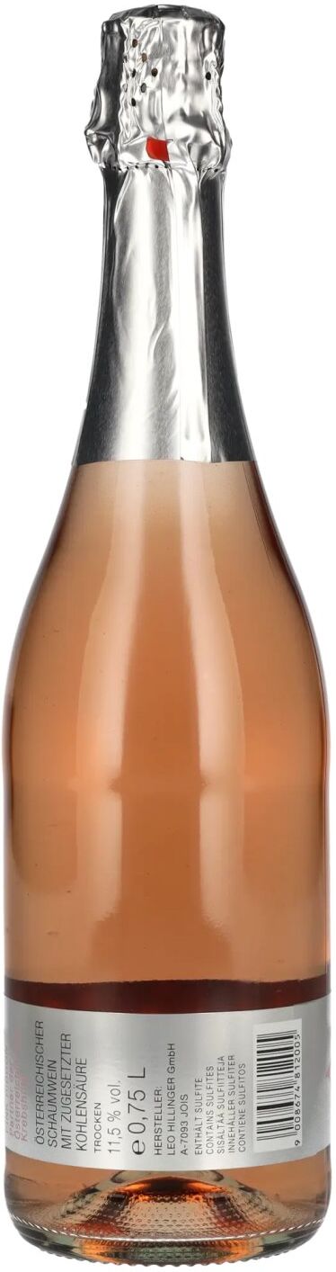 Leo Hillinger Hillinger Secco Rosé PINK RIBBON Trocken 11,5% Vol. 0,75l
