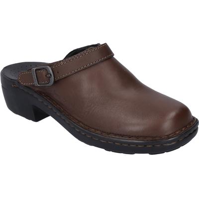 Clog JOSEF SEIBEL "Betsy, brandy", Damen, Gr. 42, braun (brandy), Obermaterial: 100% Rindsleder Leather cow., Schuhe Clog