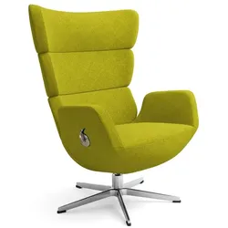 Conform Sessel Turtle Stoff Yellow