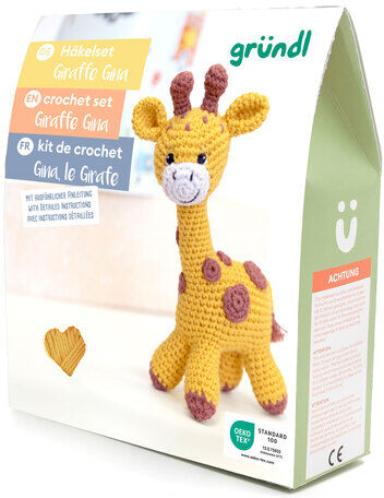 gründl Häkelset "Giraffe Gina"