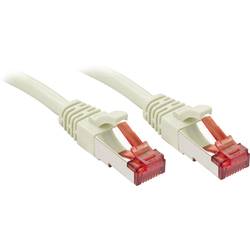 LINDY 47700 RJ45 Patchkabel CAT 6 S/FTP 0.30 m Grau mit Rastnasenschutz 1 St.