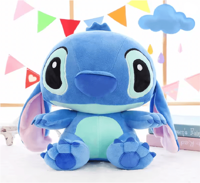 Inspire Essentials CuddleStitch Giant Plush Toy Couple Sets blue Dog 35cm