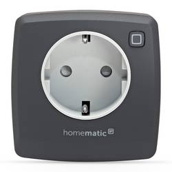Homematic IP Steckdose Homematic IP Funk Schalt-Mess-Steckdose, anthrazit 161599A0