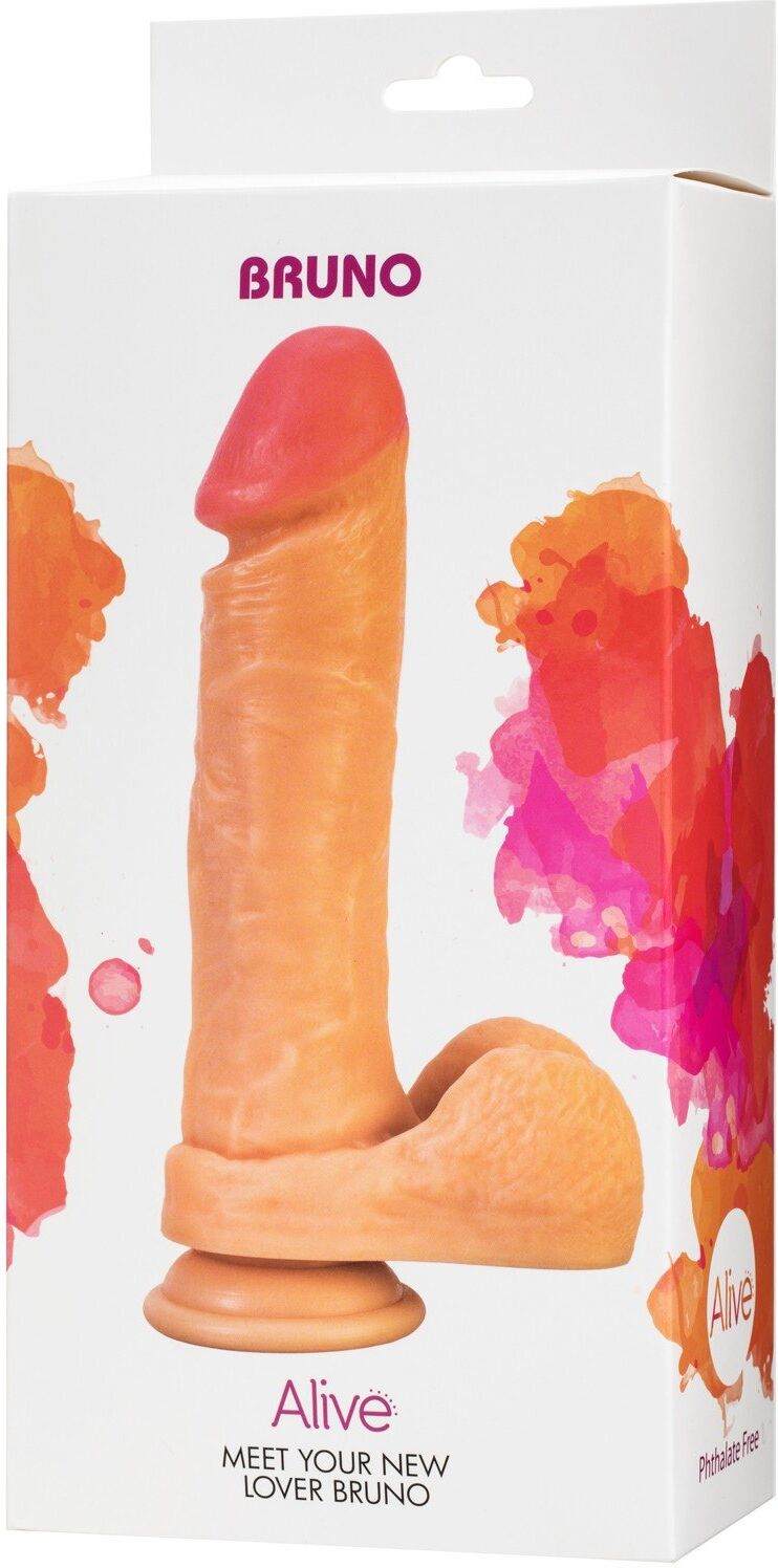 Adrien Lastic Gode Réaliste Bruno Testicules 22cm