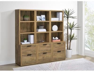 Coaster Westpark 3-piece Wall Unit Bookcase Set with USB