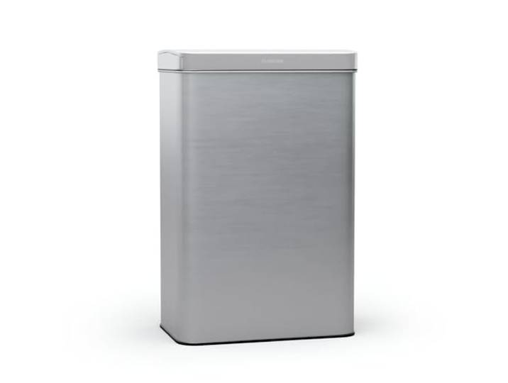 Klarstein 50 L Edelstahl-Sensormülleimer mit berührungslosem Softclose-Deckel, LED-Bedienfeld, 2 Fächern - moderner Mülleimer für die moderne Küche