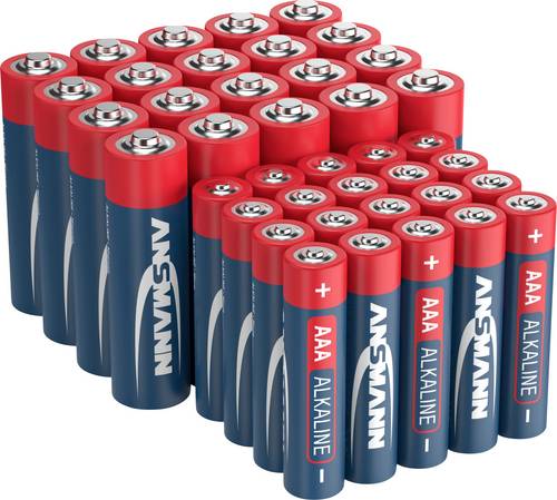 Ansmann Batterie-Set Micro, Mignon 40St.