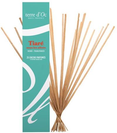 Nature & Decouvertes Kit 25 Sticks Perfumados Tiara dos Alísios - Nature & Découvertes