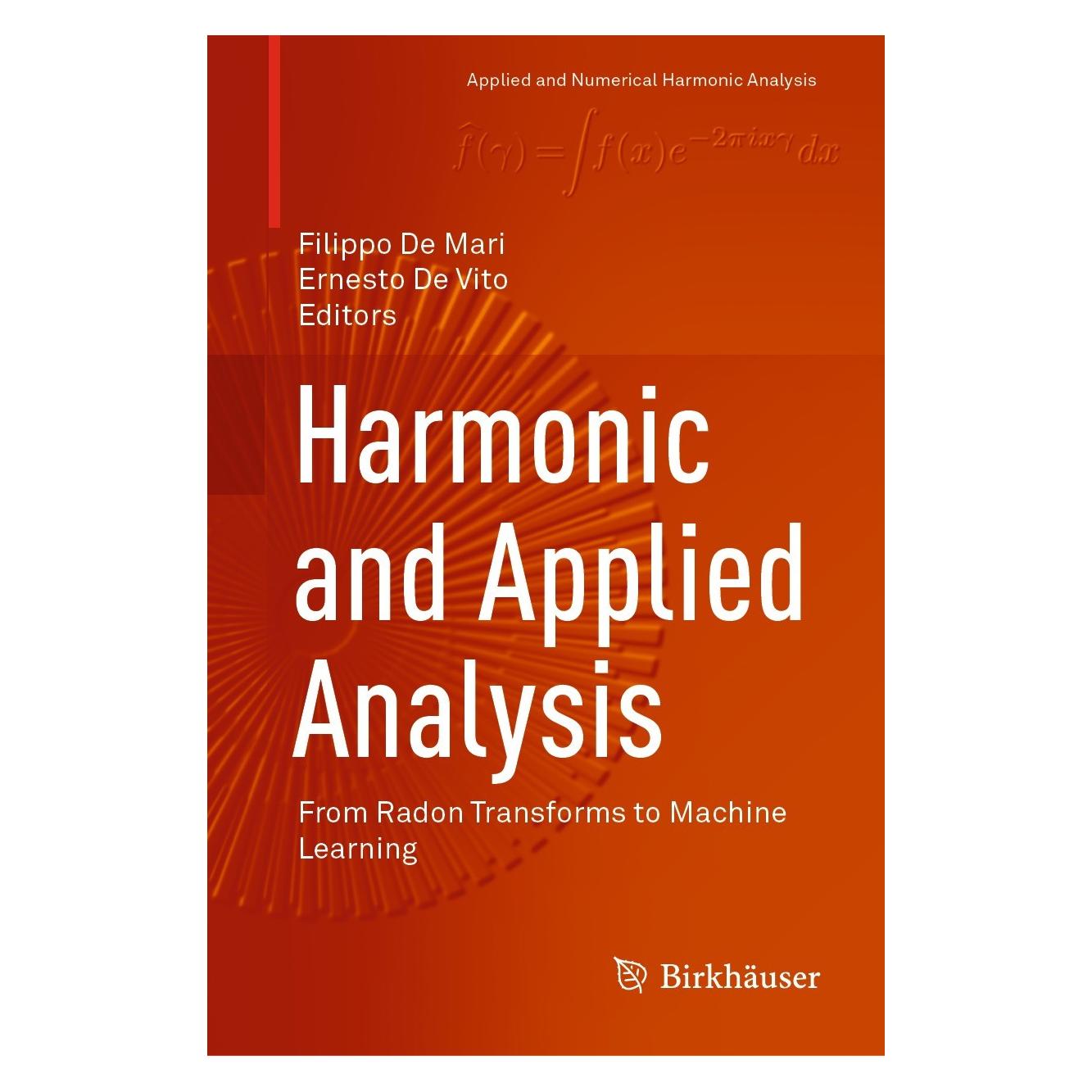 Springer Harmonic and Applied Analysis (Englisch, Hardcover, Ernesto De Vito, Filippo De Mari) (9783030866631)