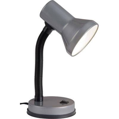 Brilliant Junior Tischlampe Energiesparlampe, Glühlampe E27 40W Titan