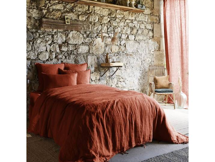 Housse de couette lin français unie 240x260 cm
