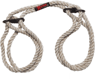Doc Johnson USA Corde Chevilles ou Poignets en Chanvre Naturel