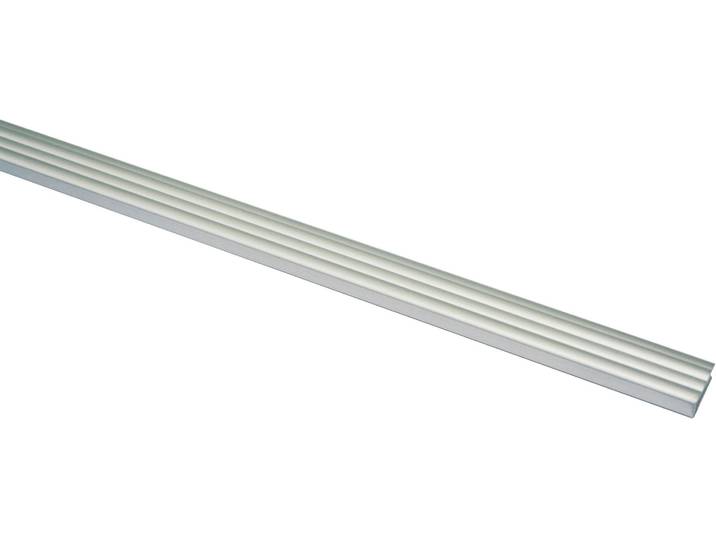 Beschwerungsgewicht GARDINIA Unterprofil Gr. 1, silber (silberfarben), L:60cm, Aluminium, Beschwerungsgewichte, Beschwerungsgewicht, Serie Flächenvorhang-Technik Atlanta 3-läufig