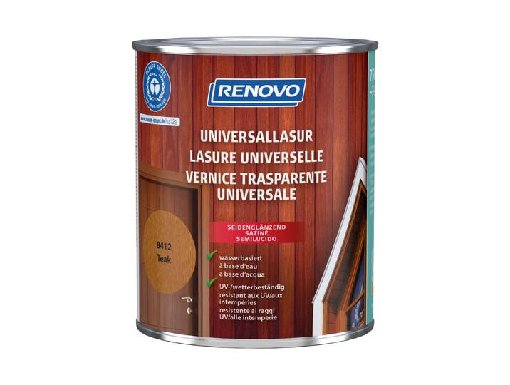 Renovo Universallasur Teak 0.75 l Seidenglanz