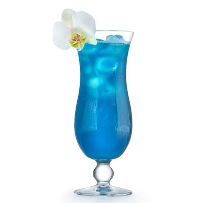 Cocktailglas VAN WELL "Blue Hawaii", transparent, H:21,9cm, Glas, Trinkgefäße, Cocktailglas, 440 ml, im Geschenkkarton, 4-teilig