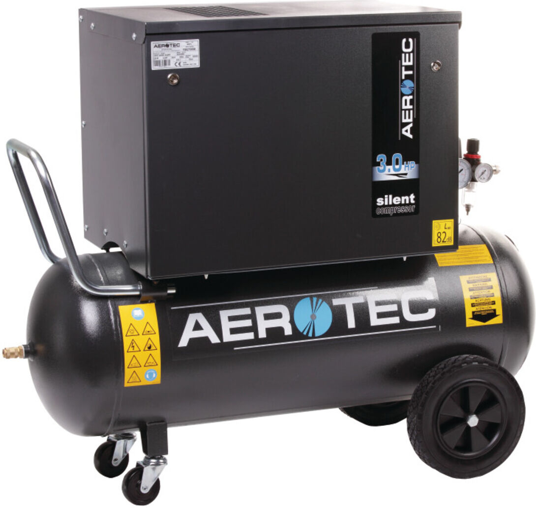 Aerotec Super SILENT 90 CT3 Keilriemenkompressor 600-90, 2009589)