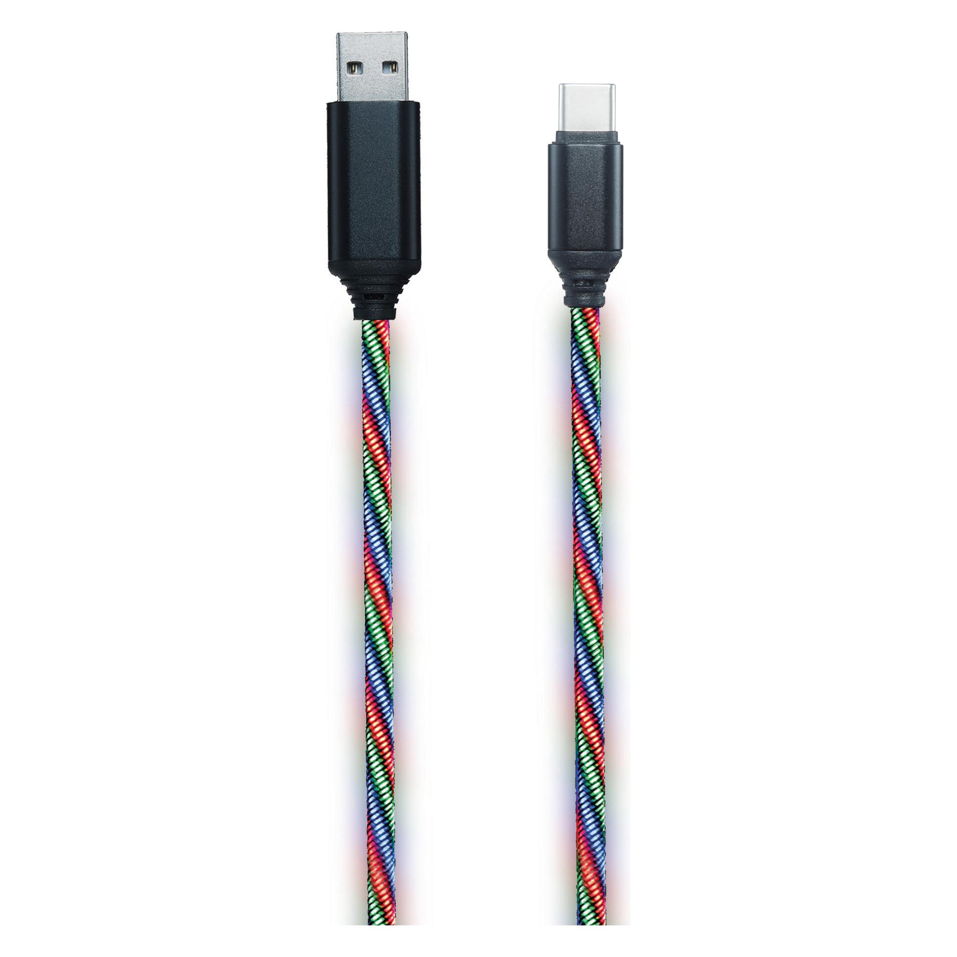 2GO 797146 USB Kabel USB B USB C Mehrfarbig (1 m, USB 2.0) (797146)