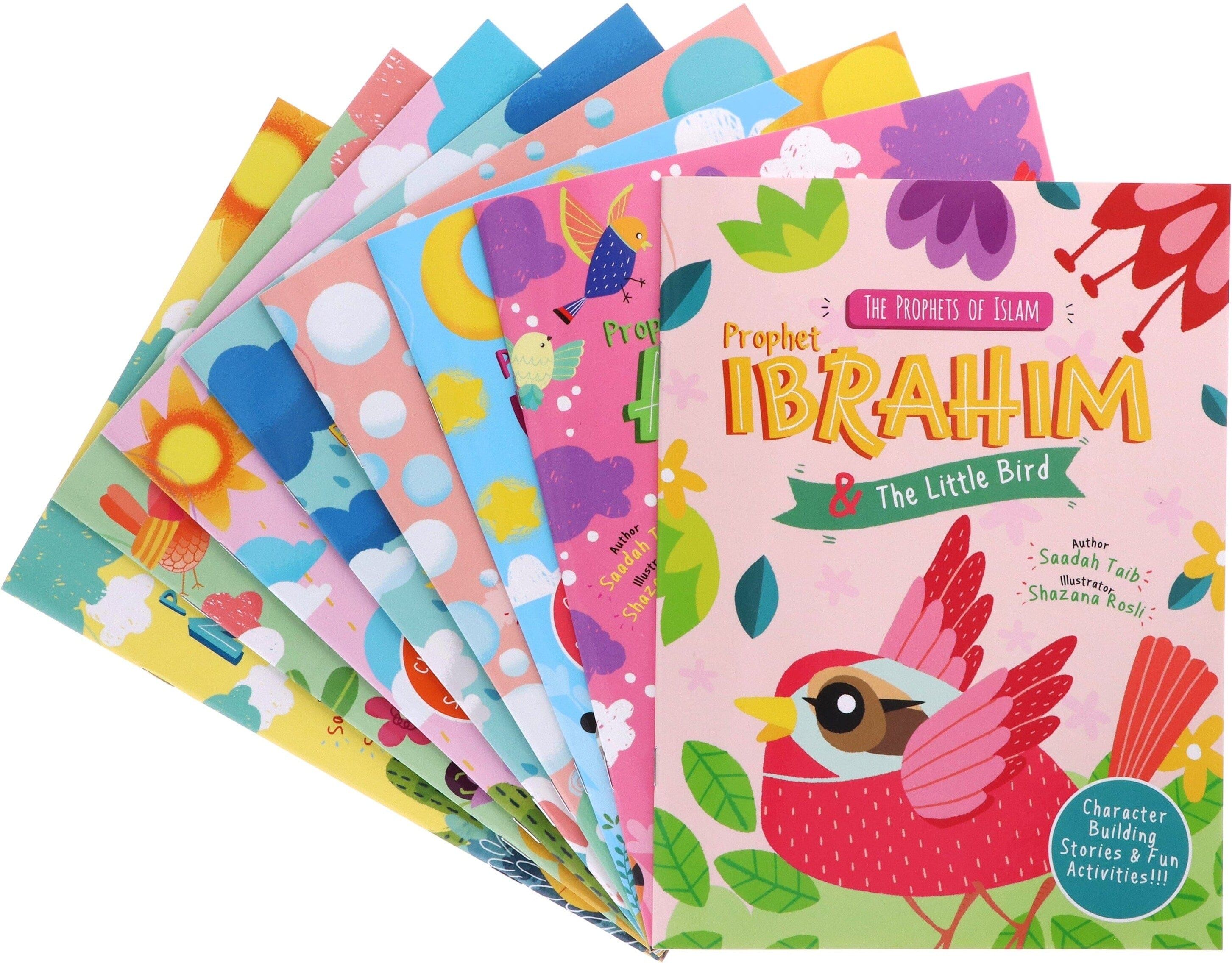 The Prophets of Islam Activity Children Collection By Saadah Taib: 8 Books Set- Ages 2-5 - Paperback Kube Publishing Ltd