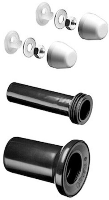 Schell Ensemble entrée/sortie AL-R 90x250mm, tube 45x184, pour WC mural (030720099)