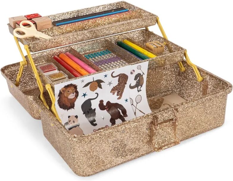Konges Sløjd Valise de loisirs créatifs Tiger Beige taille unique
