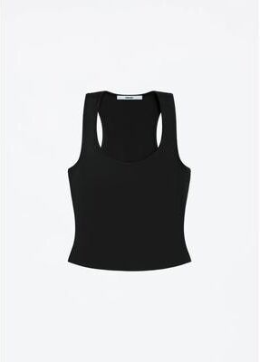 Daily Deals Depot X Back Sculpt Fit Backless Tank Top For Women Seamless Workout & Everyday Style black xs