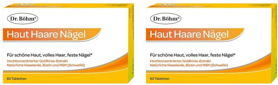 Dr. Böhm Haut Haare Nägel 2x60stk