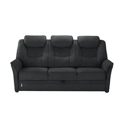 Einzelsofa  Neckar , schwarz , Maße (cm): B: 210 H: 107 T: 92.0