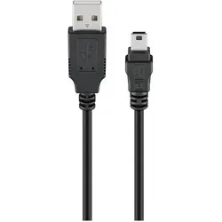 Goobay USB-kabel - mini-USB type B t (3 m), USB Kabel
