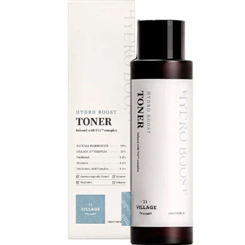 Village 11 Factory Hydro Boost Toner for All Skin Types 120mL