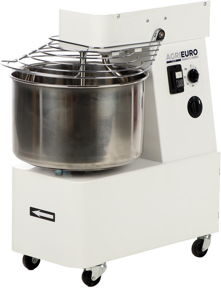 AgriEuro TOP-LINE MIXER 3000 T-2G Spiralkneter - Teigmenge 24 kg - 400V - 2 Geschwindigkeiten