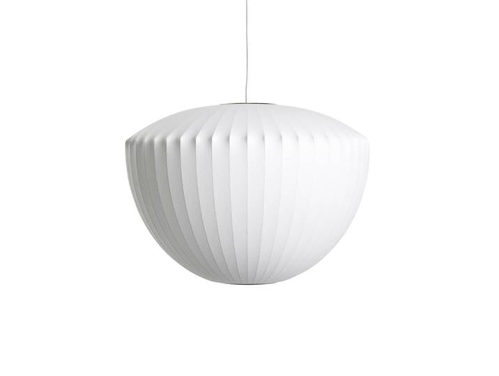 HAY Designer Hängelampe Nelson Apple Bubble, dimmbar, weiß / opal, für Wohn- / Esszimmer, Kunststoff, Design, Pendelleuchte