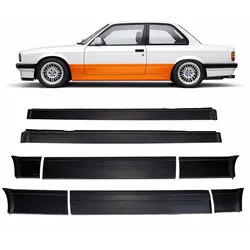 Seitenschweller mit Türleisten passend für BMW 3er E30 Zweitürer 1985-1994