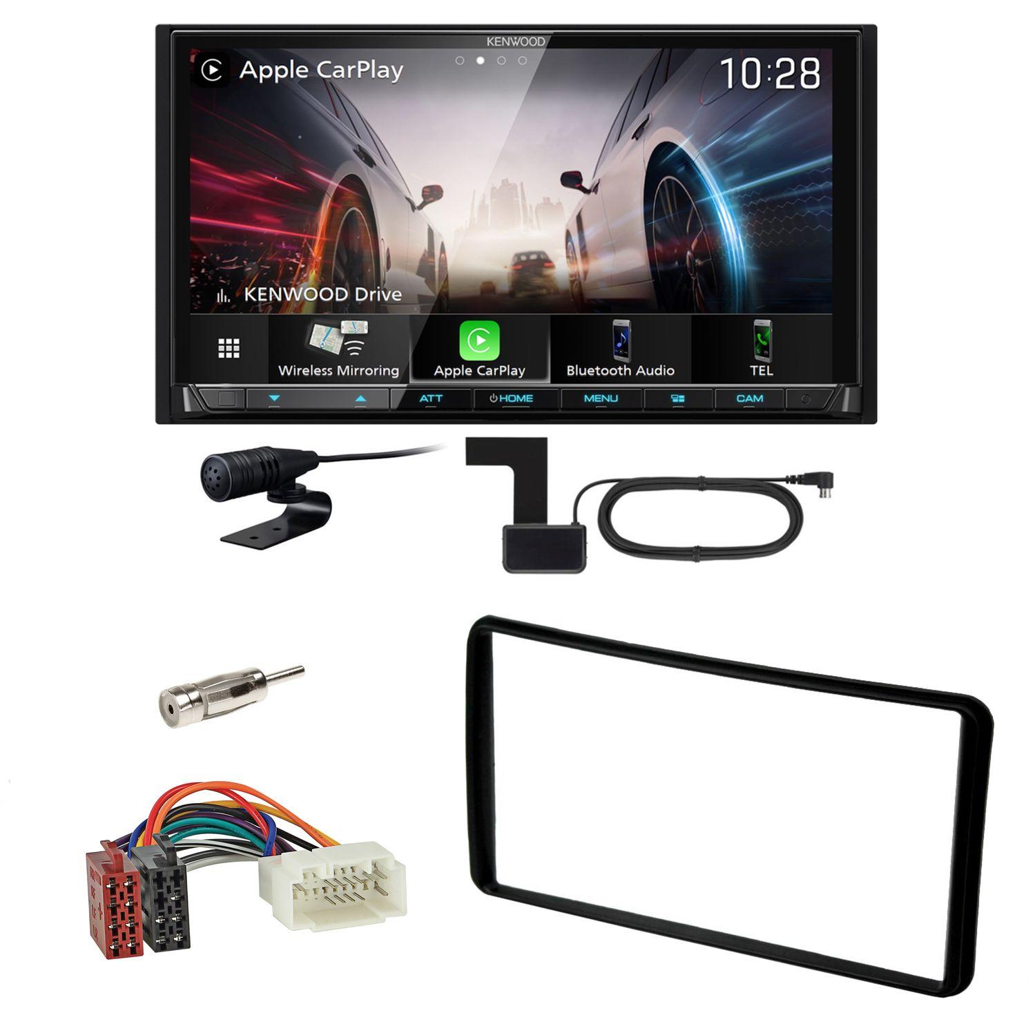 Kenwood DMX8021DABS Android Auto CarPlay Bluetooth Einbauset für Suzuki Jimny FJ